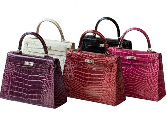 Classic Crocodile-Embossed